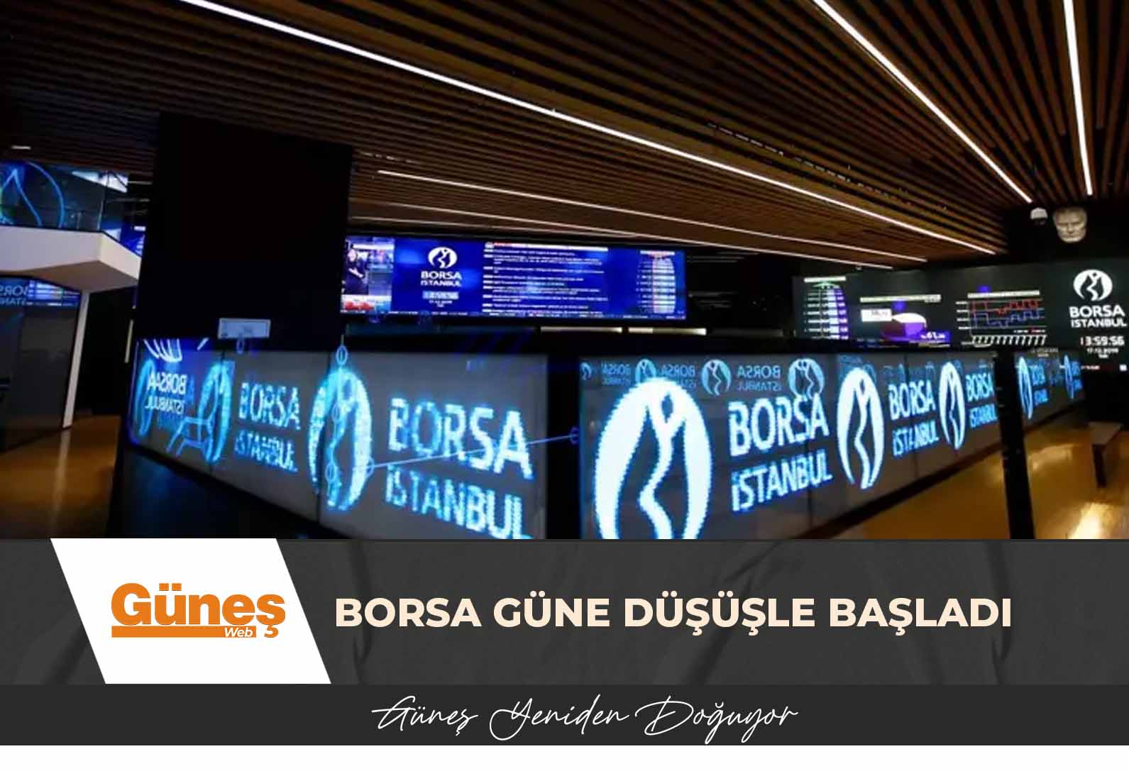 Borsa güne düşüşle başladı