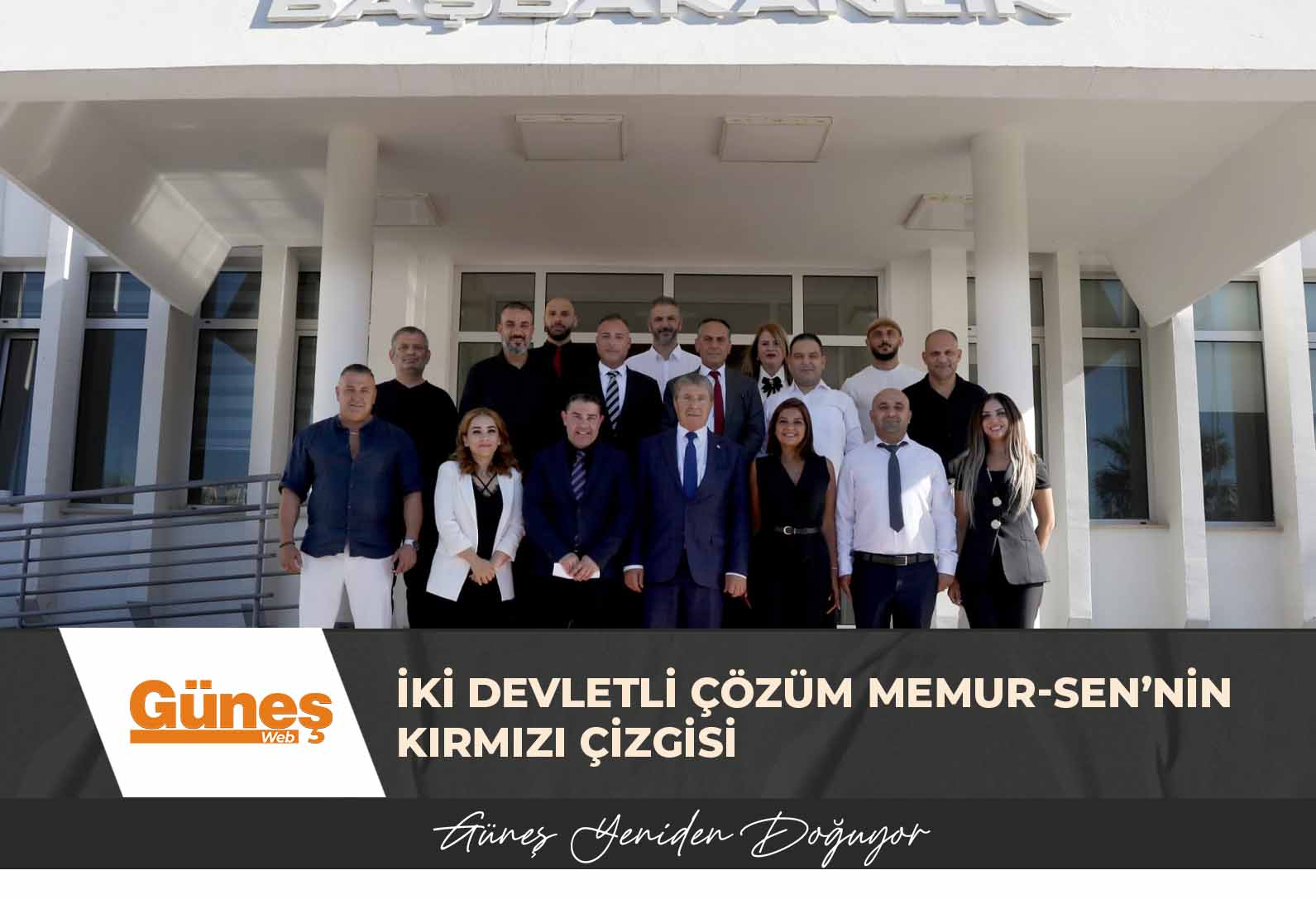 MEMUR SEN YENİ YÖNETİMİNDEN BAŞBAKAN ÜSTEL’E ZİYARET