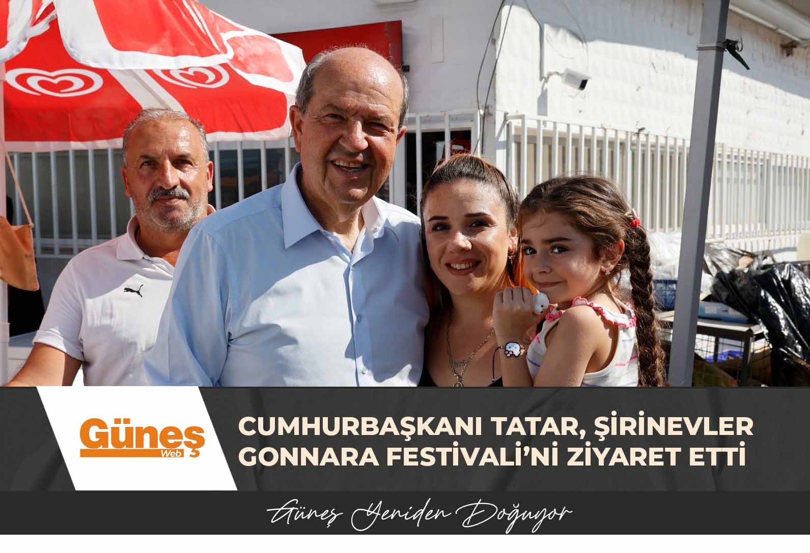 Cumhurbaşkanı Tatar, Şirinevler Gonnara Festivali’ni ziyaret etti