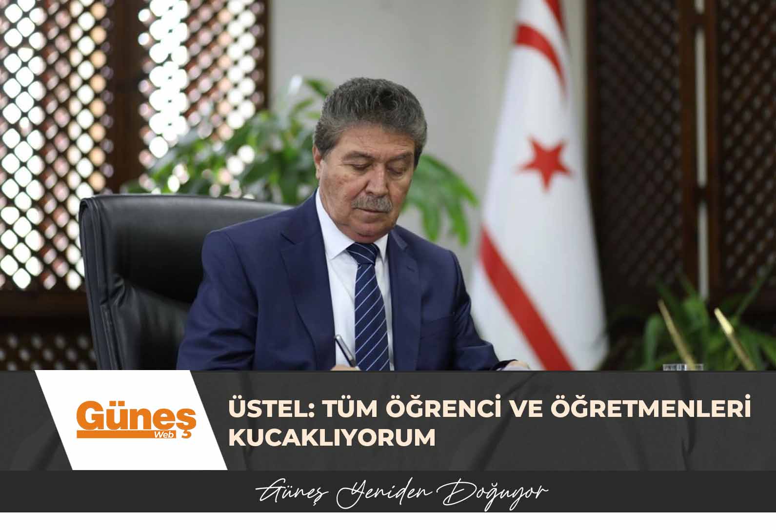 Üstel: Tüm öğrenci ve öğretmenleri kucaklıyorum