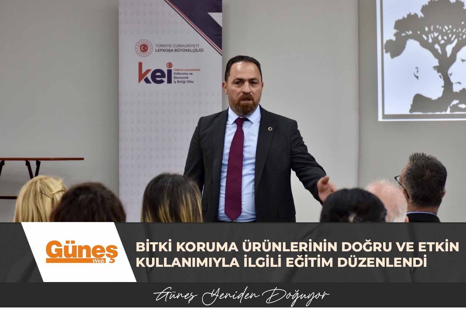 Bitki koruma ürünlerinin doğru ve etkin kullanımıyla ilgili eğitim düzenlendi
