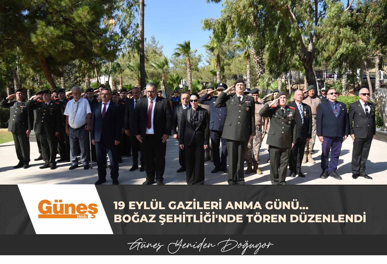 19 Eylül Gazileri Anma Günü…Boğaz Şehitliği’nde tören düzenlendi