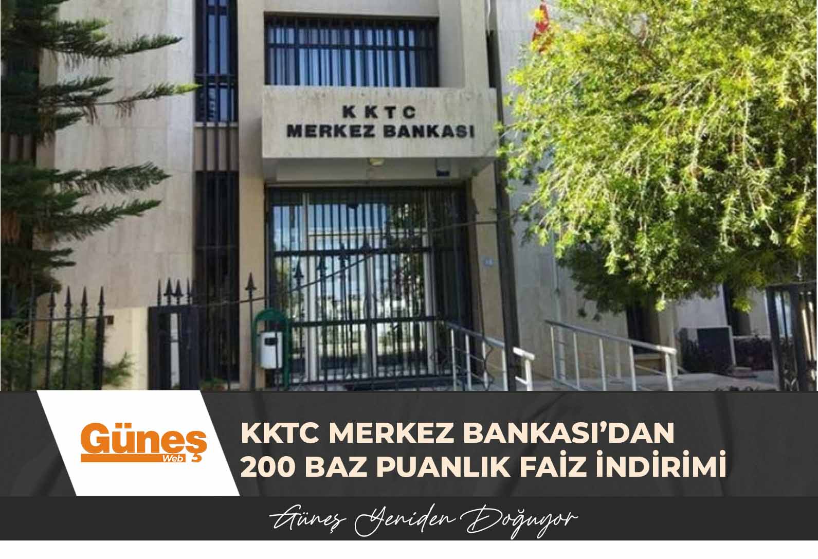 KKTC Merkez Bankası’dan 200 baz puanlık faiz indirimi