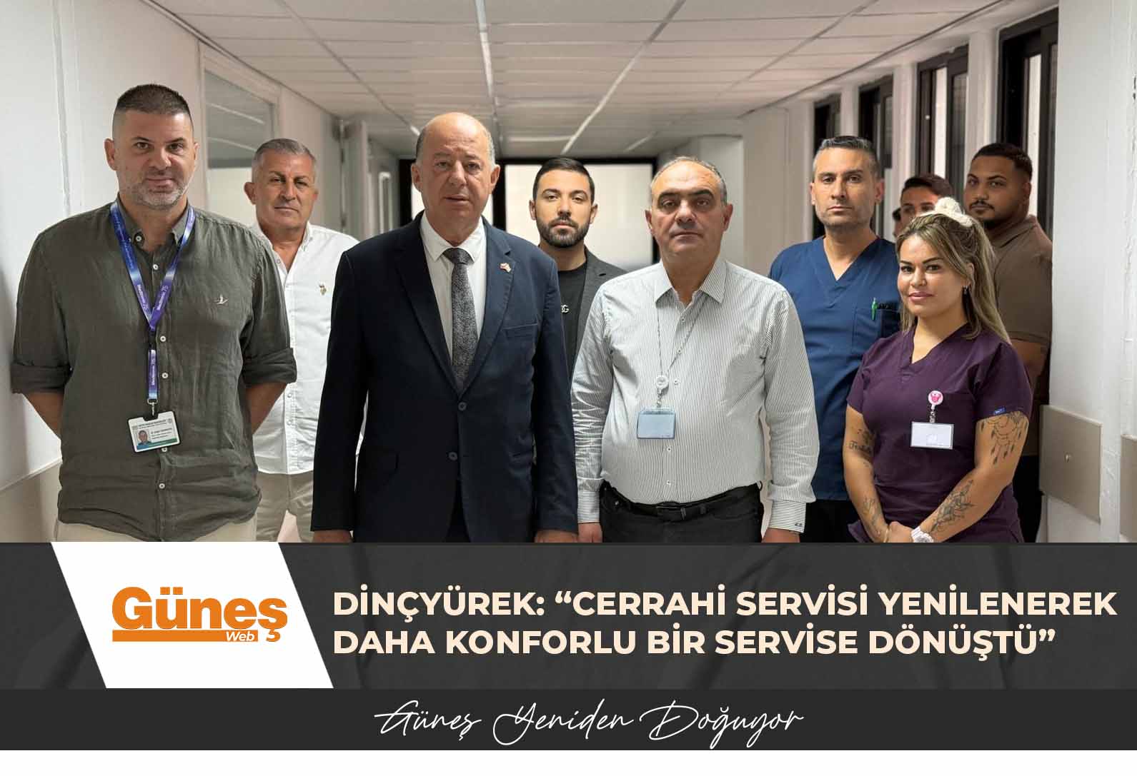 Sağlık Bakanı Dinçyürek: “Nalbantoğlu Hastanesi Cerrahi Servisi yenilenerek daha konforlu bir servise dönüştü”