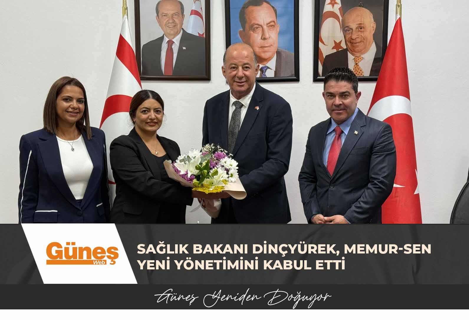 Sağlık Bakanı Dinçyürek, Memur-Sen yeni yönetimini kabul etti