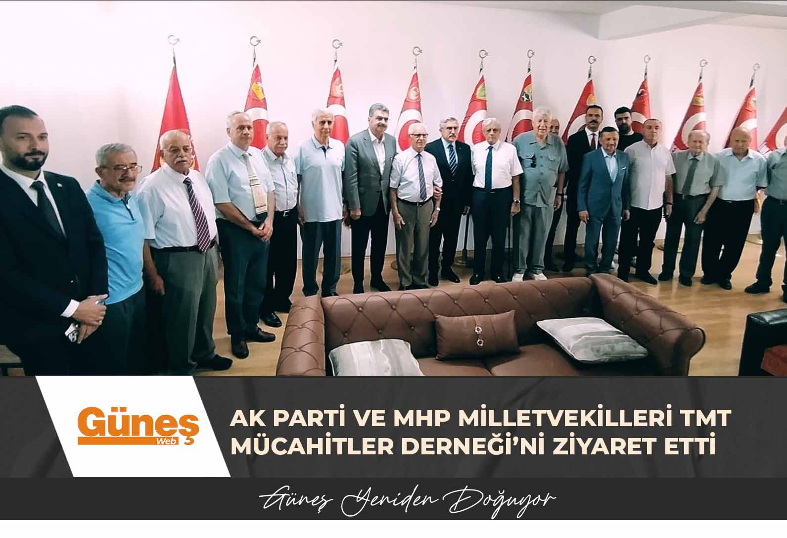 AK Parti ve MHP milletvekilleri TMT Mücahitler Derneği’ni ziyaret etti
