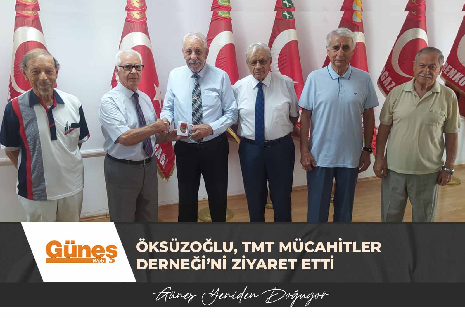 Aksakallar Konseyi’ne atanan Öksüzoğlu, TMT Mücahitler Derneği’ni ziyaret etti