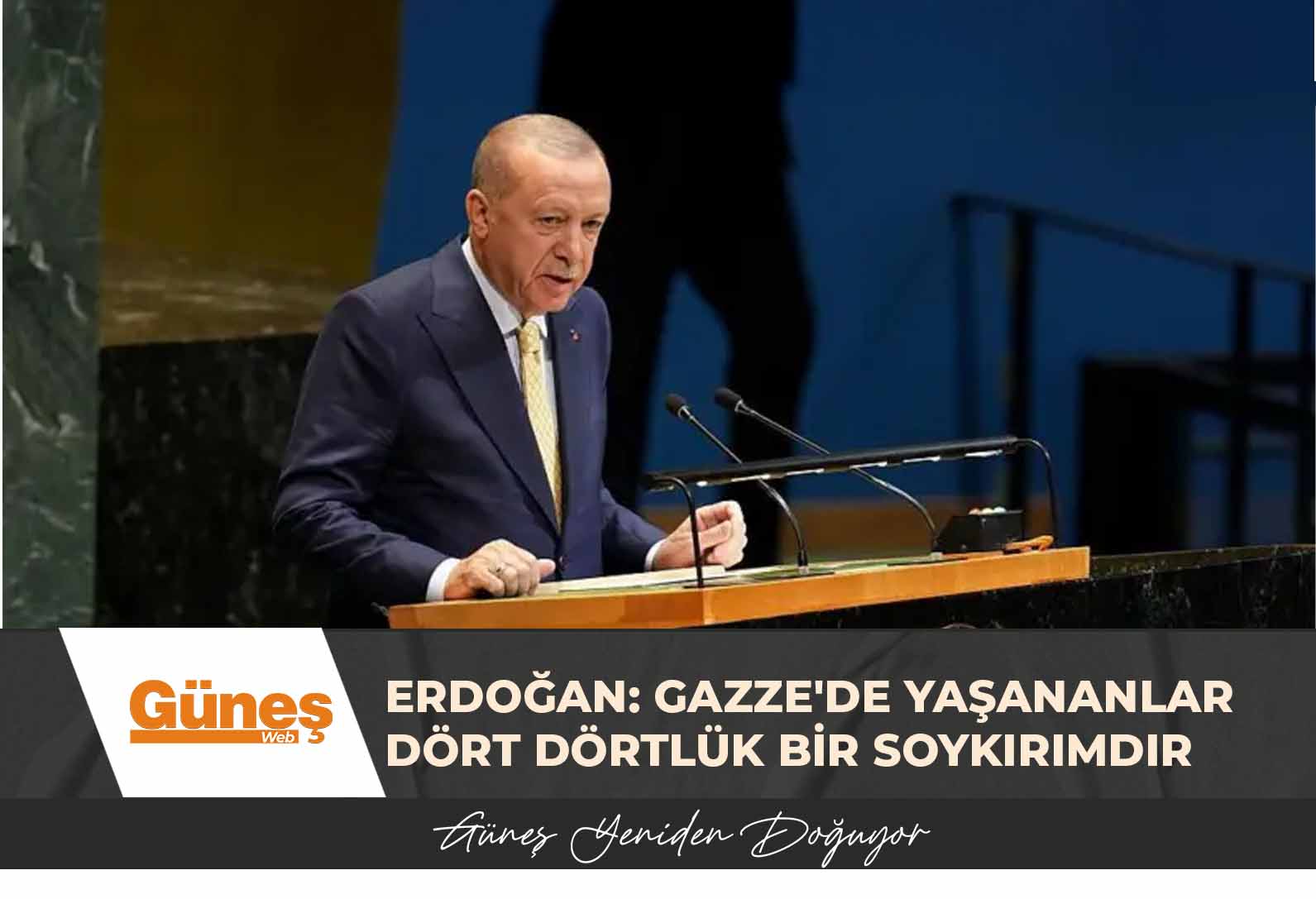 Erdoğan: Gazze’de yaşananlar dört dörtlük bir soykırımdır; Hamas terör örgütü değildir!