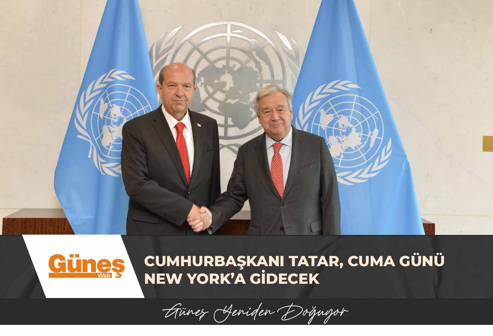 Cumhurbaşkanı Tatar, Cuma günü New York’a gidecek