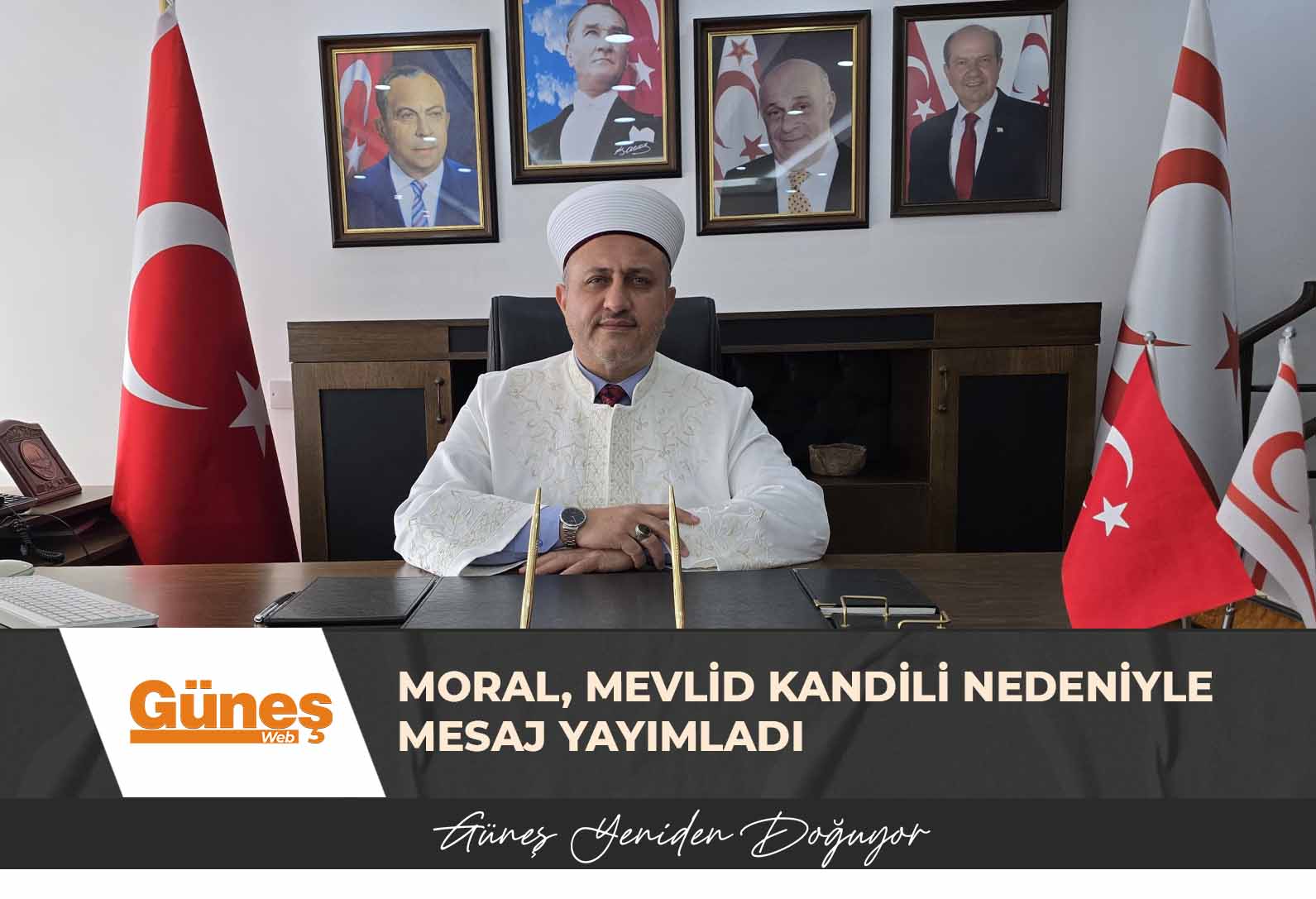 Mevlid Kandili bu gece idrak edilecek… Din İşleri Başkanı Moral, kandil nedeniyle mesaj yayımladı