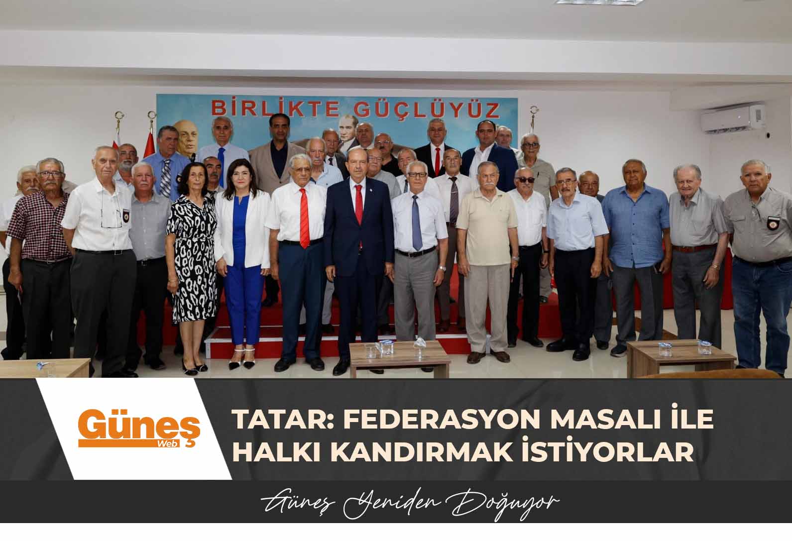 Tatar: Federasyon masalı ile halkı kandırmak istiyorlar