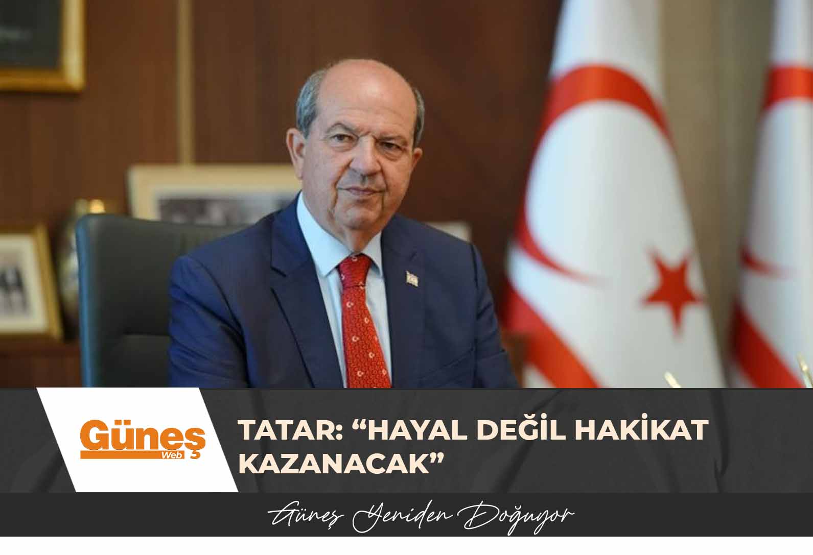 Cumhurbaşkanı Ersin Tatar, gündeme ilişkin değerlendirmede bulundu