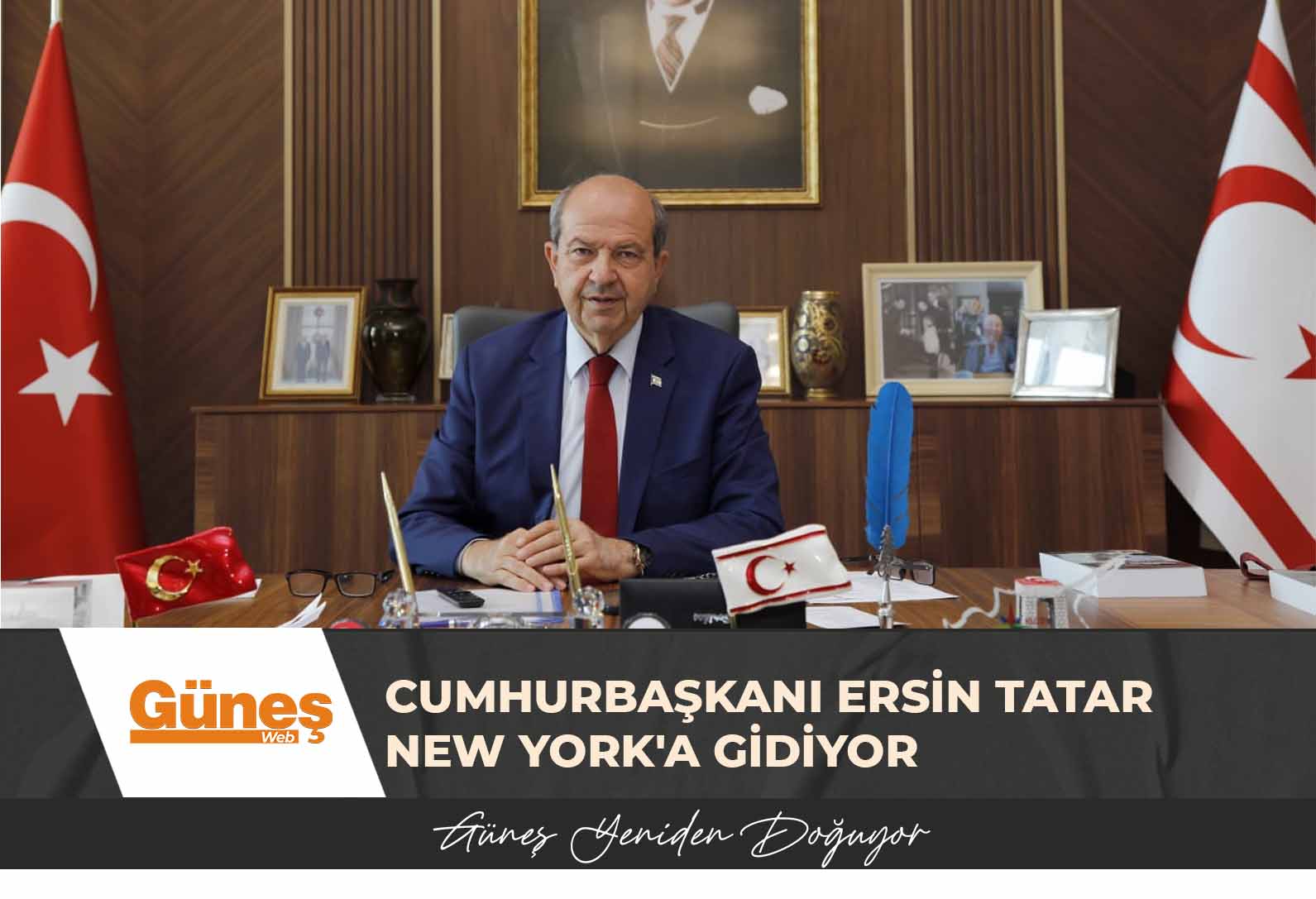 Cumhurbaşkanı Ersin Tatar New York’a gidiyor