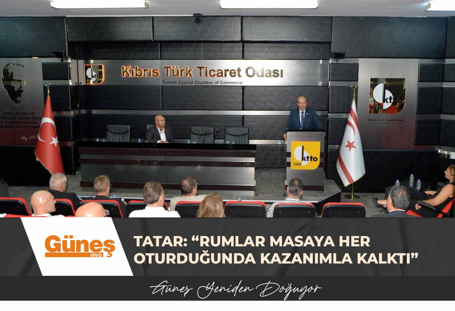 Tatar: “Rumlar masaya her oturduğunda kazanımla kalktı”