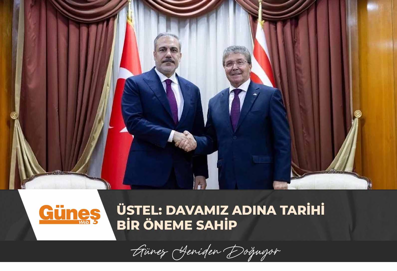 Başbakan Ünal Üstel’den Hakan Fidan’a teşekkür: Davamız adına tarihi bir öneme sahip