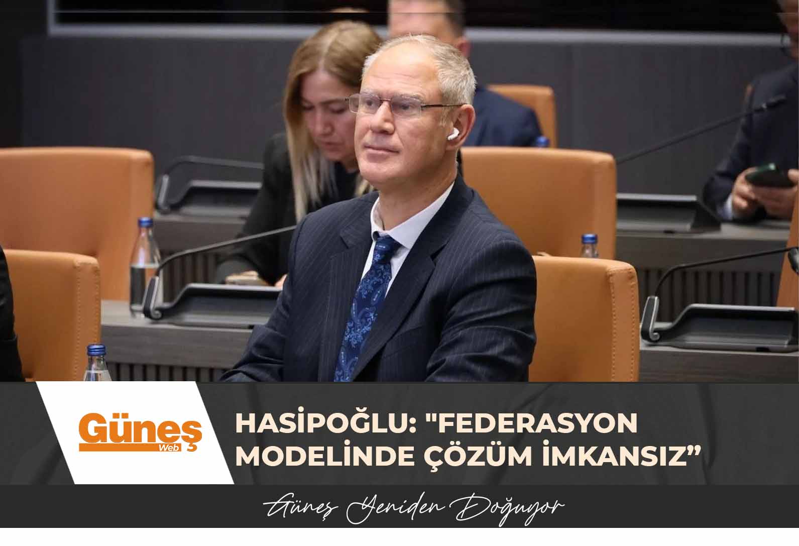 “RUM TARAFI LİDERİNİN ‘TÜRK ASKERİ ADADAN GİTMEDEN VE MÜDAHALE HAKKI SON BULMADAN ÇÖZÜM OLAMAYACAĞI’ POZİSYONU DA ORTADA İKEN FEDERASYON MODELİNDE ÇÖZÜM İMKANSIZ”