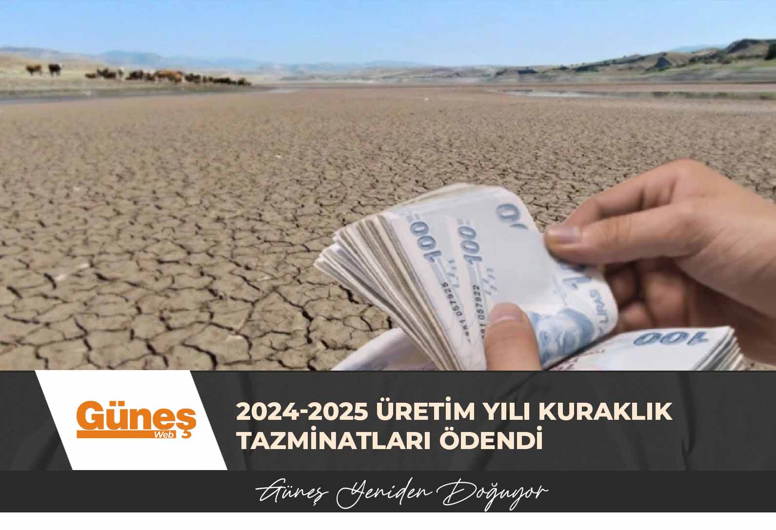 2024-2025 Üretim Yılı Kuraklık Tazminatları Ödendi