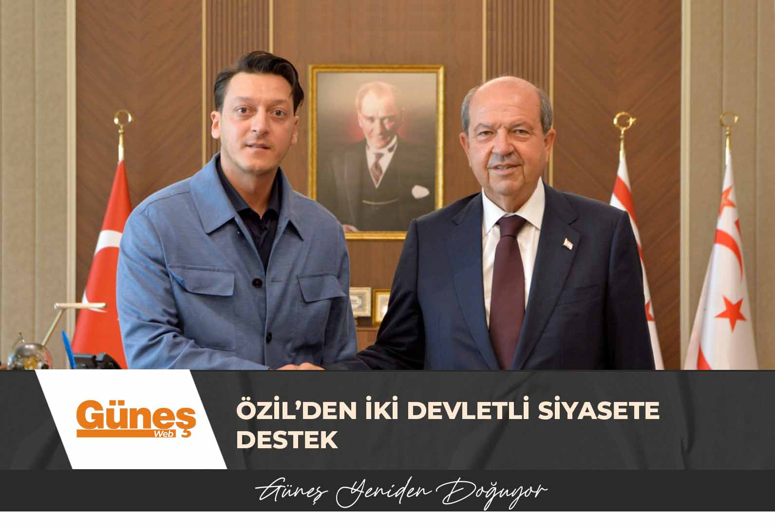 Özil’den iki devletli siyasete destek