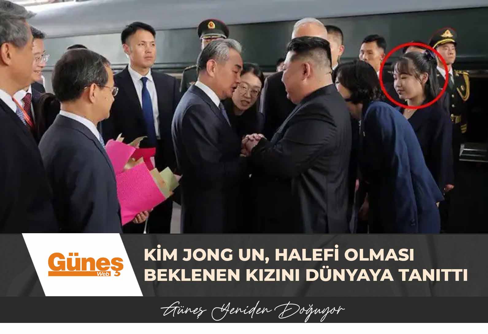 Kuzey Kore lideri Kim Jong Un, halefi olması beklenen kızını dünyaya tanıttı