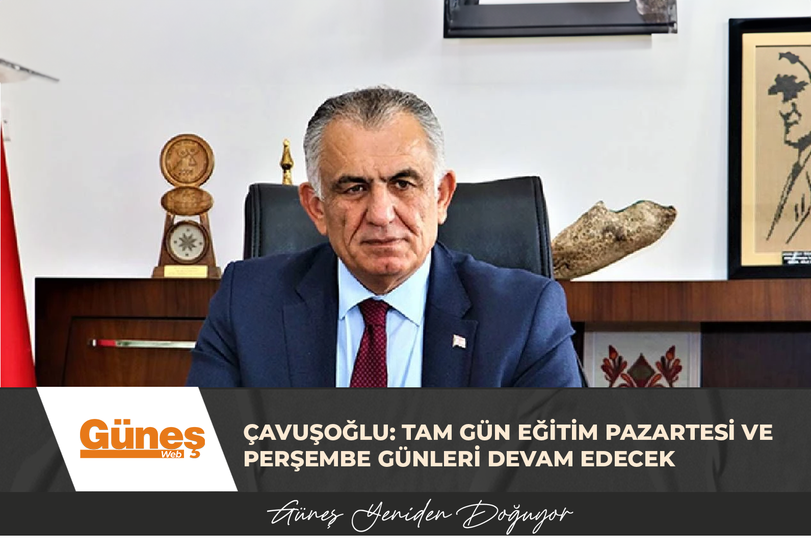 Çavuşoğlu: Tam gün eğitim pazartesi ve perşembe günleri devam edecek