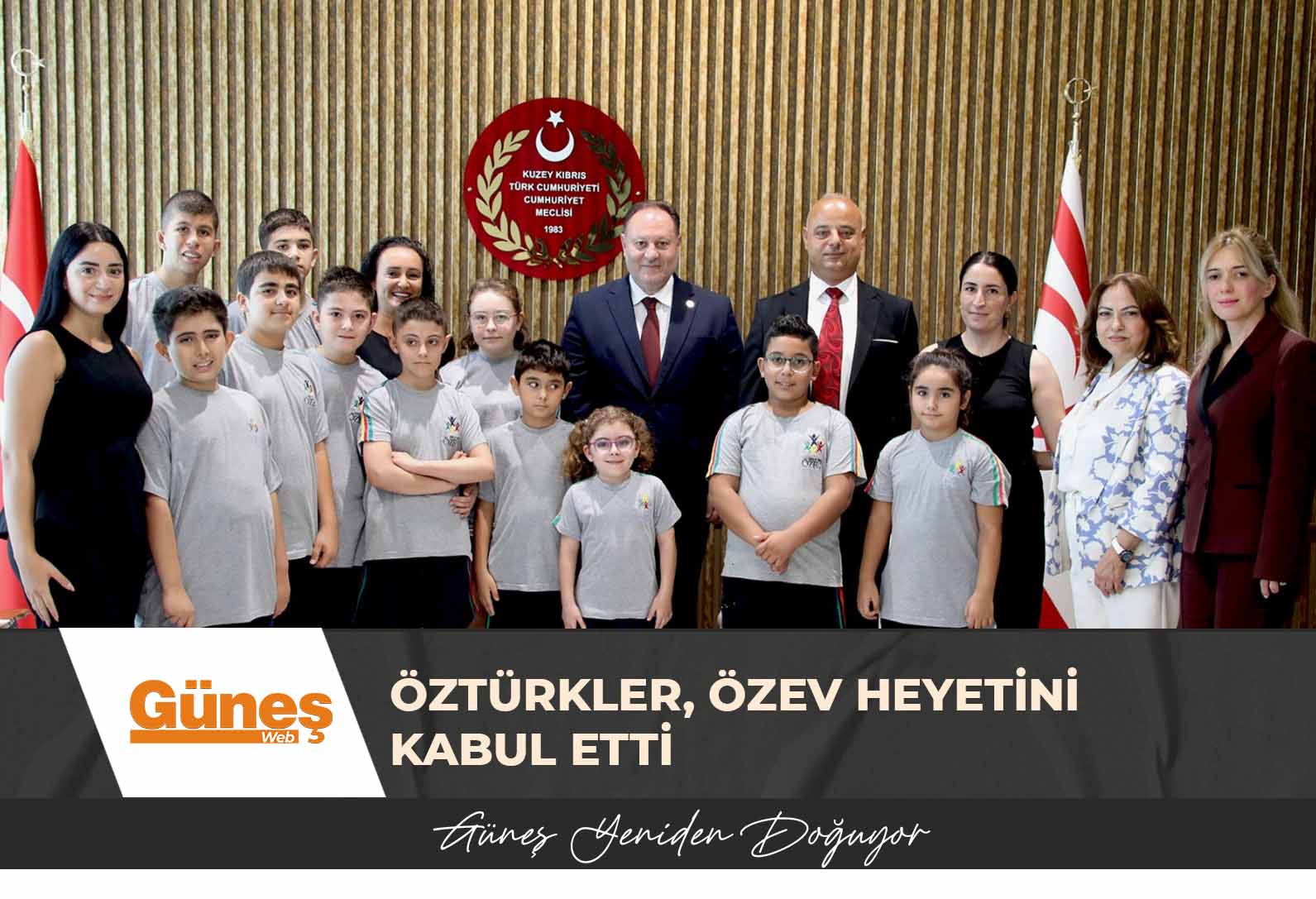 Öztürkler, ÖZEV heyetini kabul etti