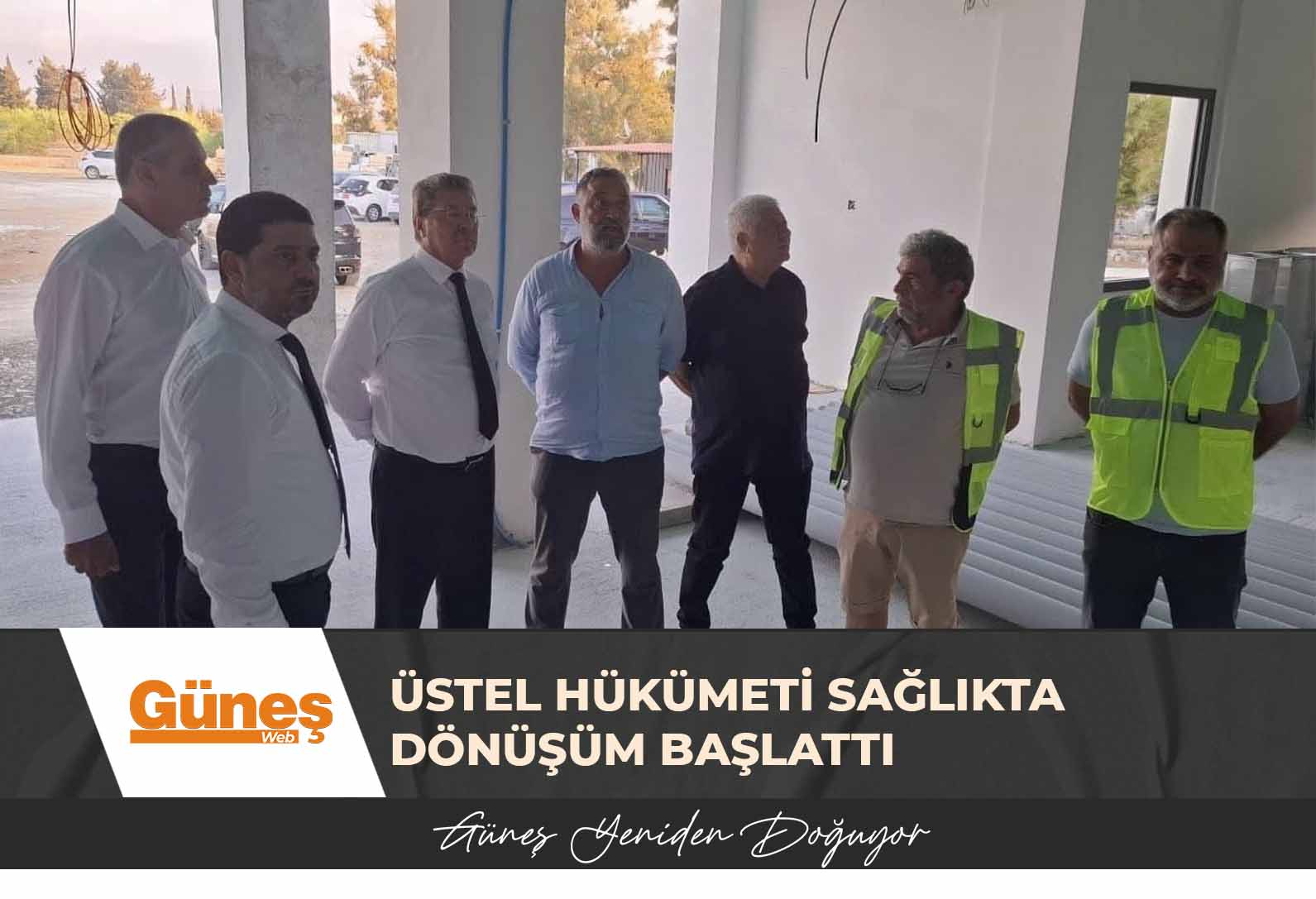 Yeni Güzelyurt Devlet Hastanesi Yükseliyor