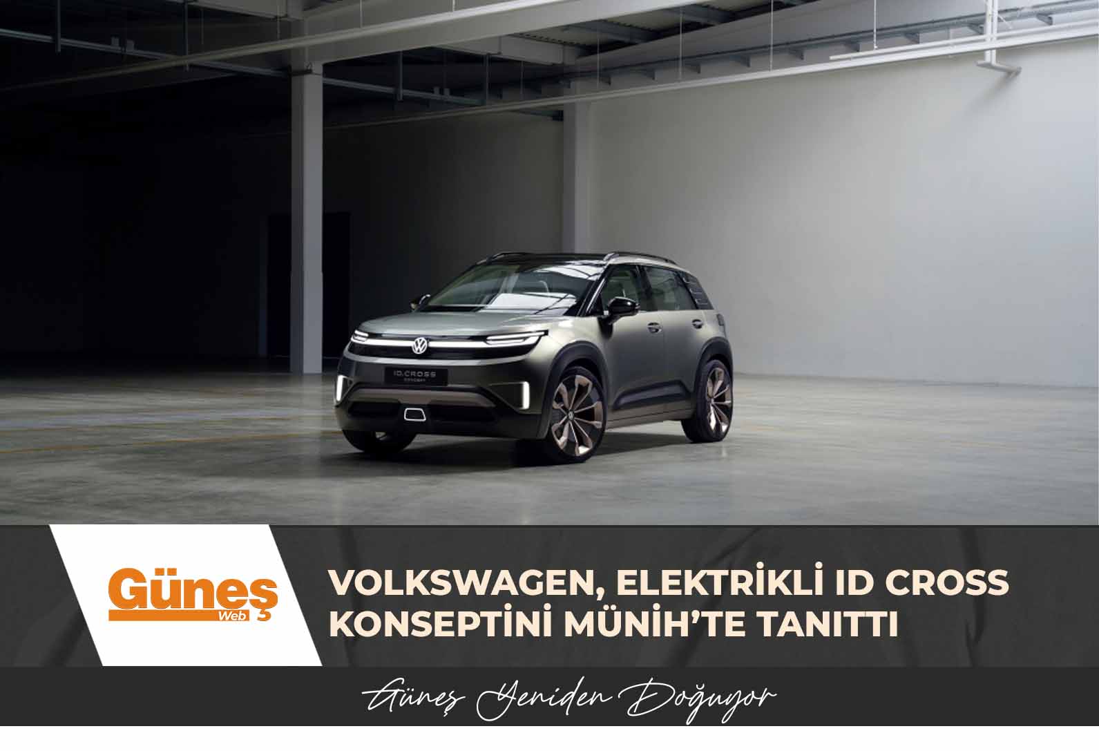 Volkswagen, elektrikli ID Cross konseptini Münih’te tanıttı