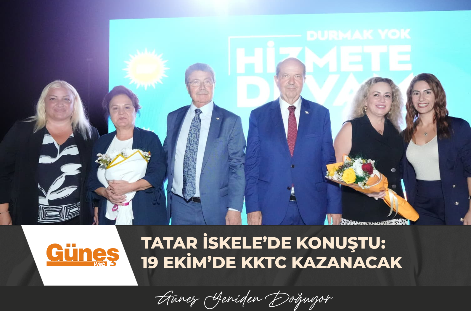 Tatar İskele’de konuştu: 19 Ekim’de KKTC kazanacak