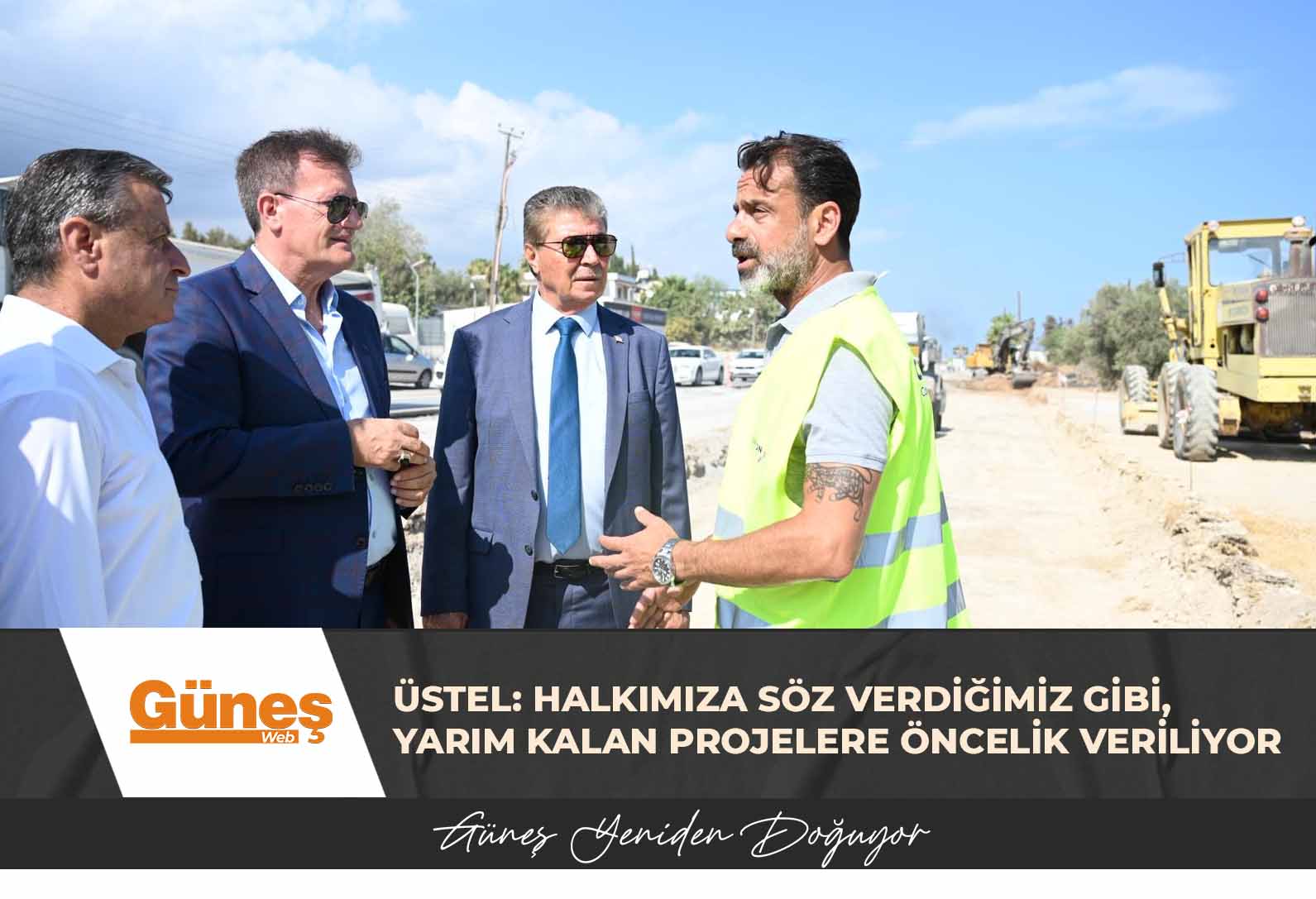 Üstel: Halkımıza Söz Verdiğimiz Gibi, Yarım Kalan Projelere Öncelik Veriliyor