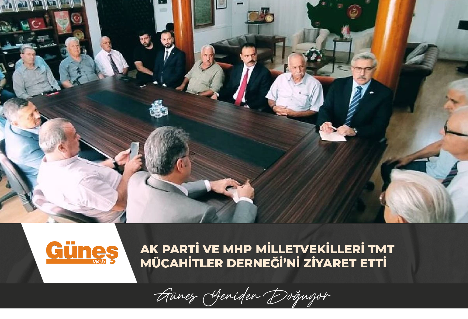 AK Parti ve MHP milletvekilleri TMT Mücahitler Derneği’ni ziyaret etti