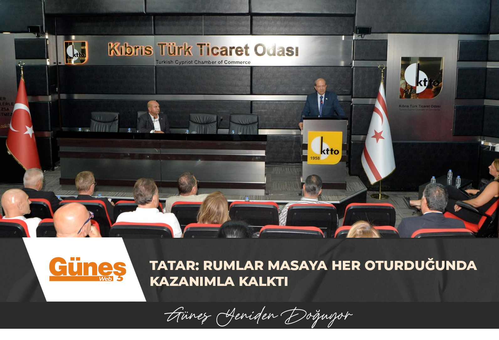 TATAR: RUMLAR MASAYA HER OTURDUĞUNDA KAZANIMLA KALKTI