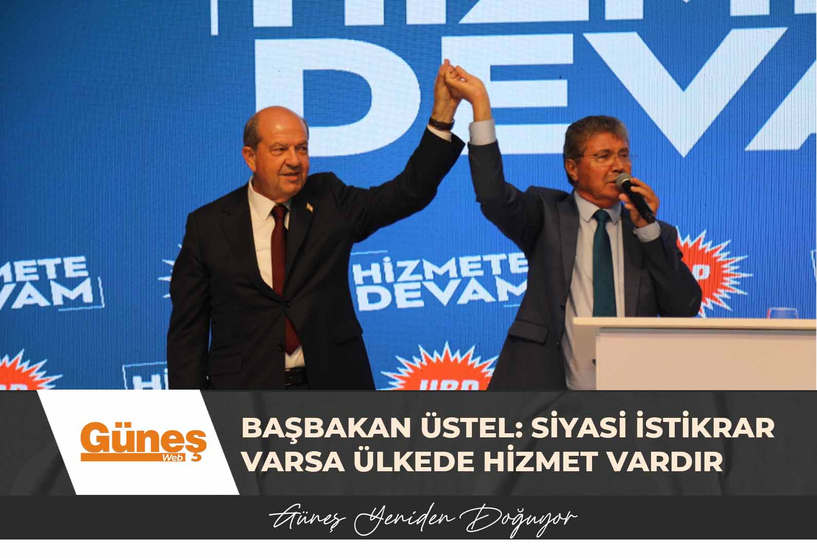 Başbakan Üstel: Siyasi istikrar varsa ülkede hizmet vardır