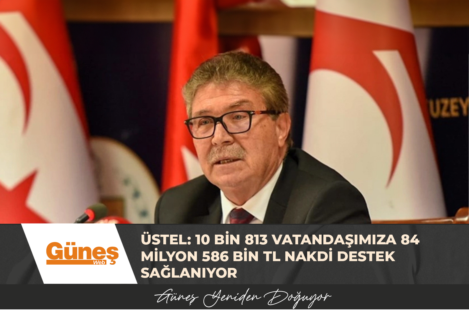 ÜSTEL: 10 BİN 813 VATANDAŞIMIZA 84 MİLYON 586 BİN TL NAKDİ DESTEK SAĞLANIYOR