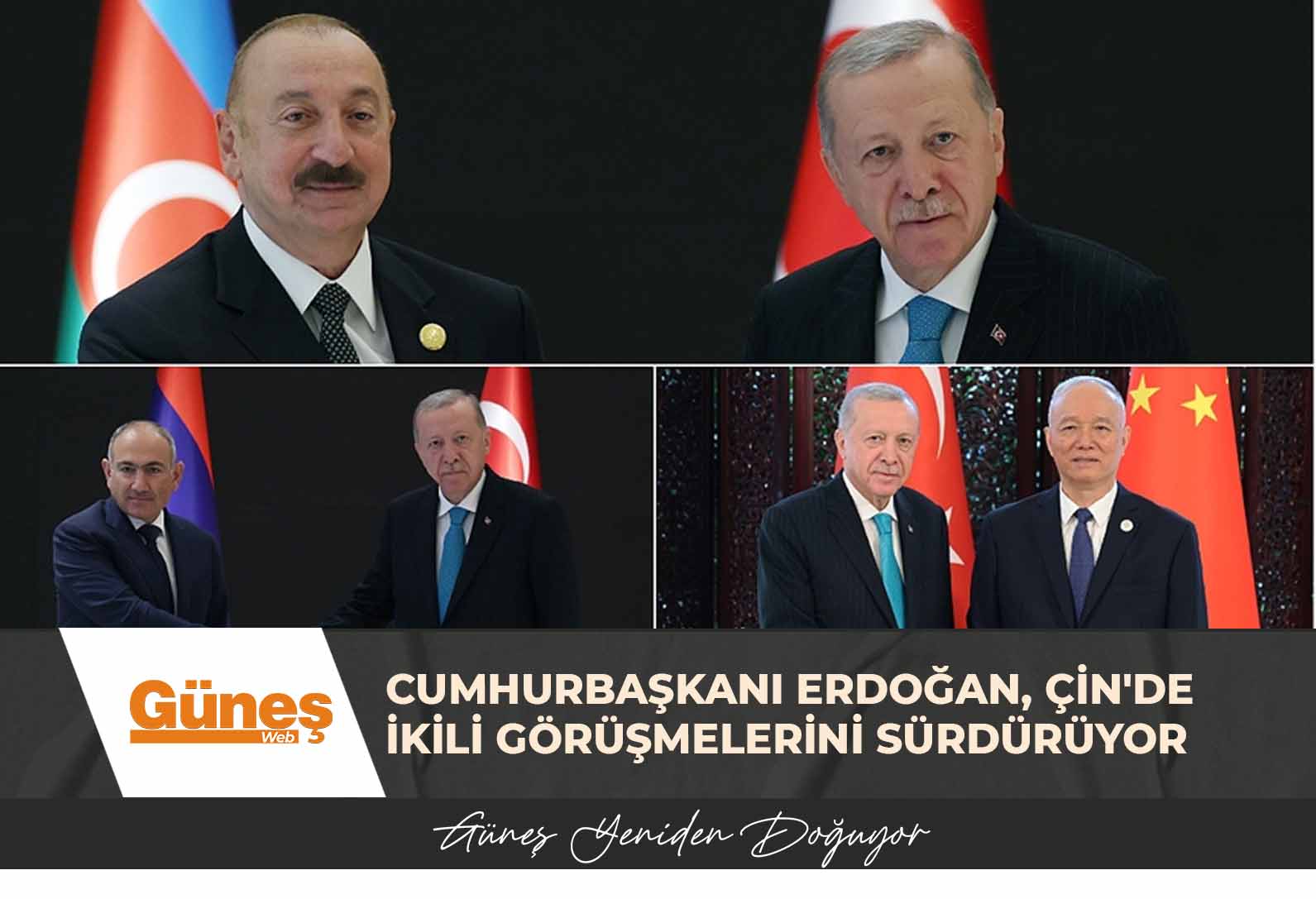 Türkiye Cumhurbaşkanı Erdoğan, Çin’de ikili görüşmelerini sürdürüyor