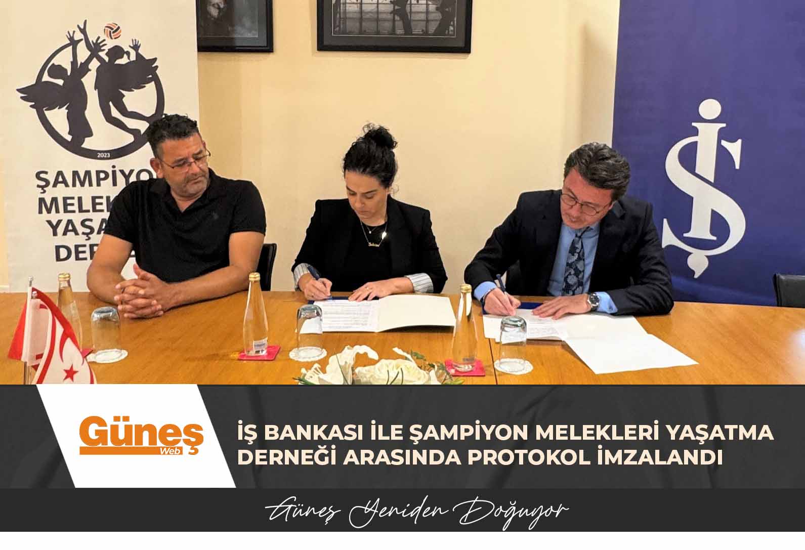 Türkiye İş Bankası ile Şampiyon Melekleri Yaşatma Derneği arasında protokol imzalandı… 10 üniversite öğrencisine burs verilecek