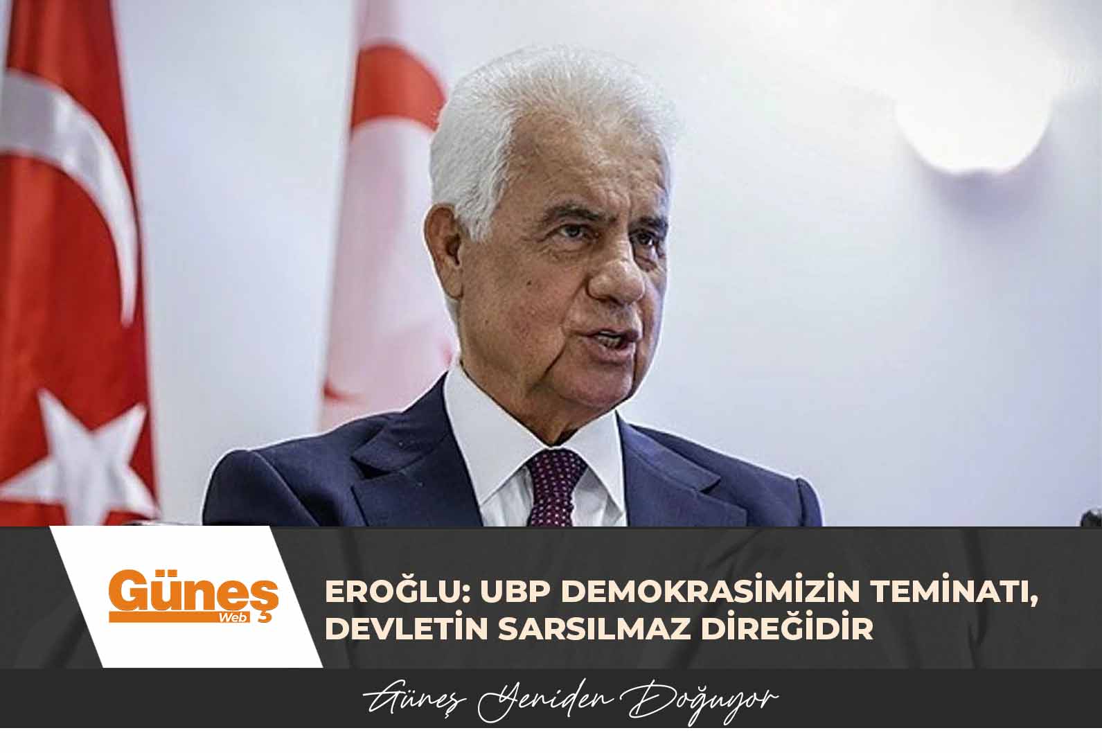 Eroğlu: UBP demokrasimizin teminatı, devletin sarsılmaz direğidir