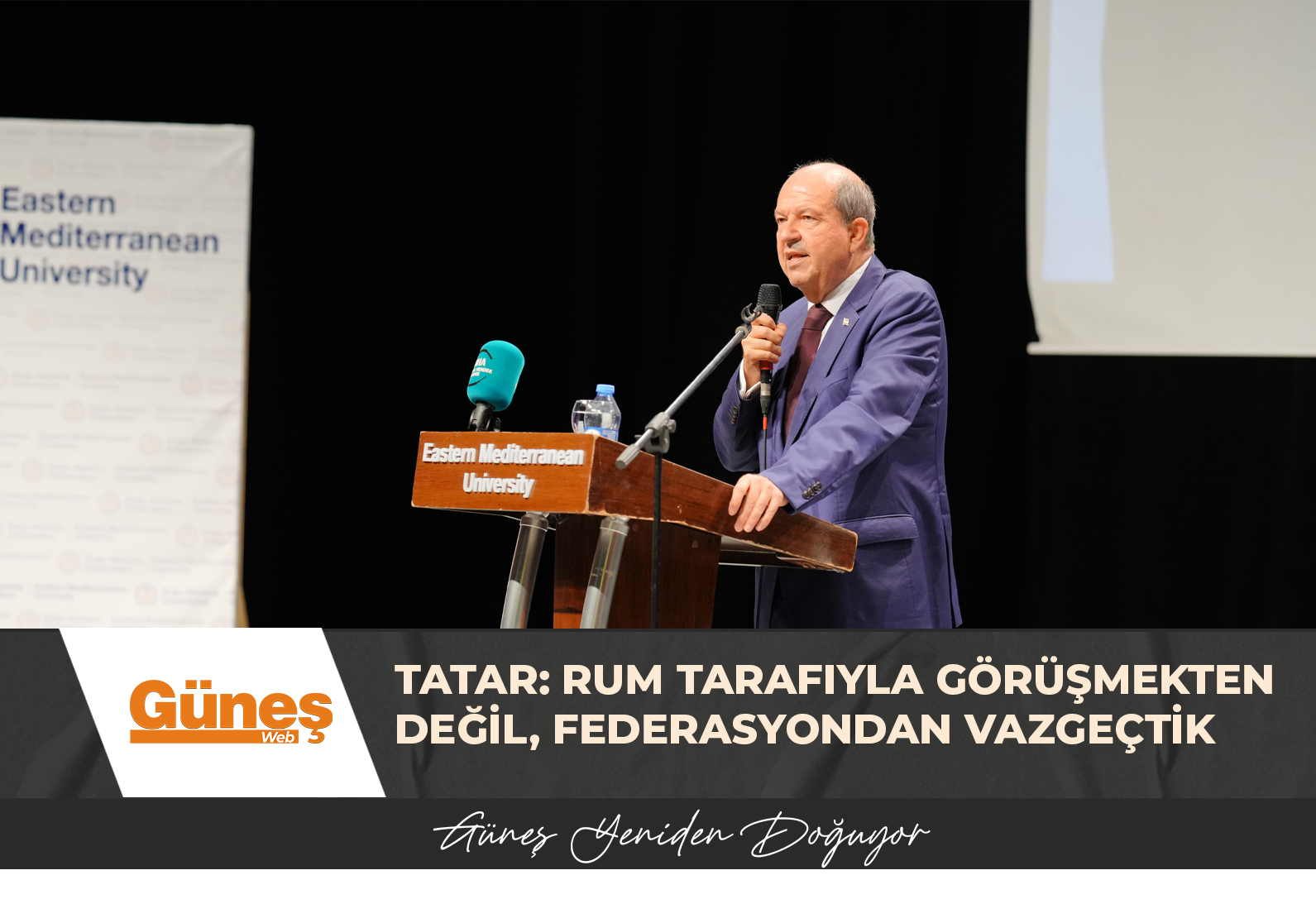 TATAR: RUM TARAFIYLA GÖRÜŞMEKTEN DEĞİL, FEDERASYONDAN VAZGEÇTİK