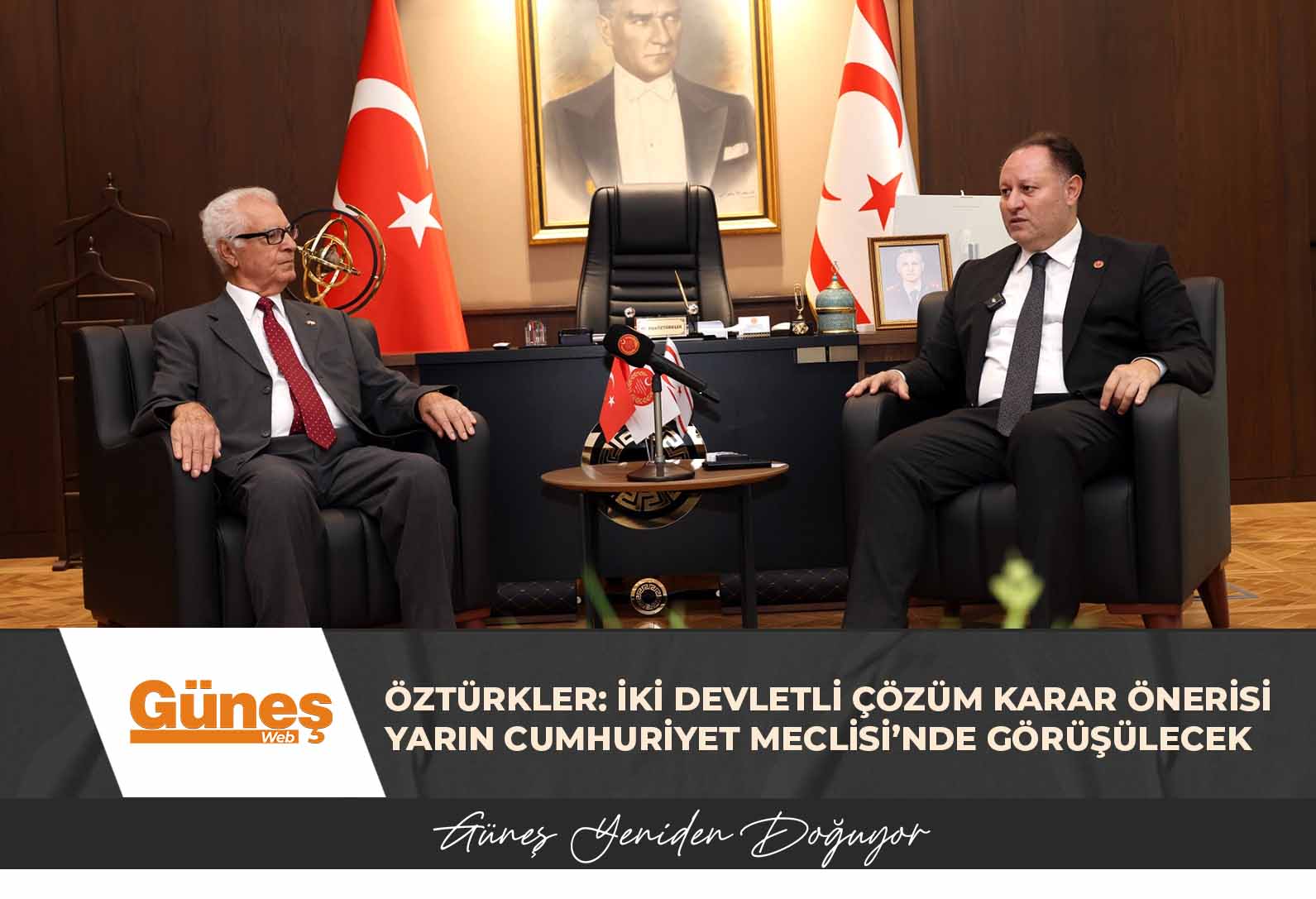 ÖZTÜRKLER: İKİ DEVLETLİ ÇÖZÜM KONUSUNDA KARAR ÖNERİSİ YARIN CUMHURİYET MECLİSİ’NDE GÖRÜŞÜLECEK