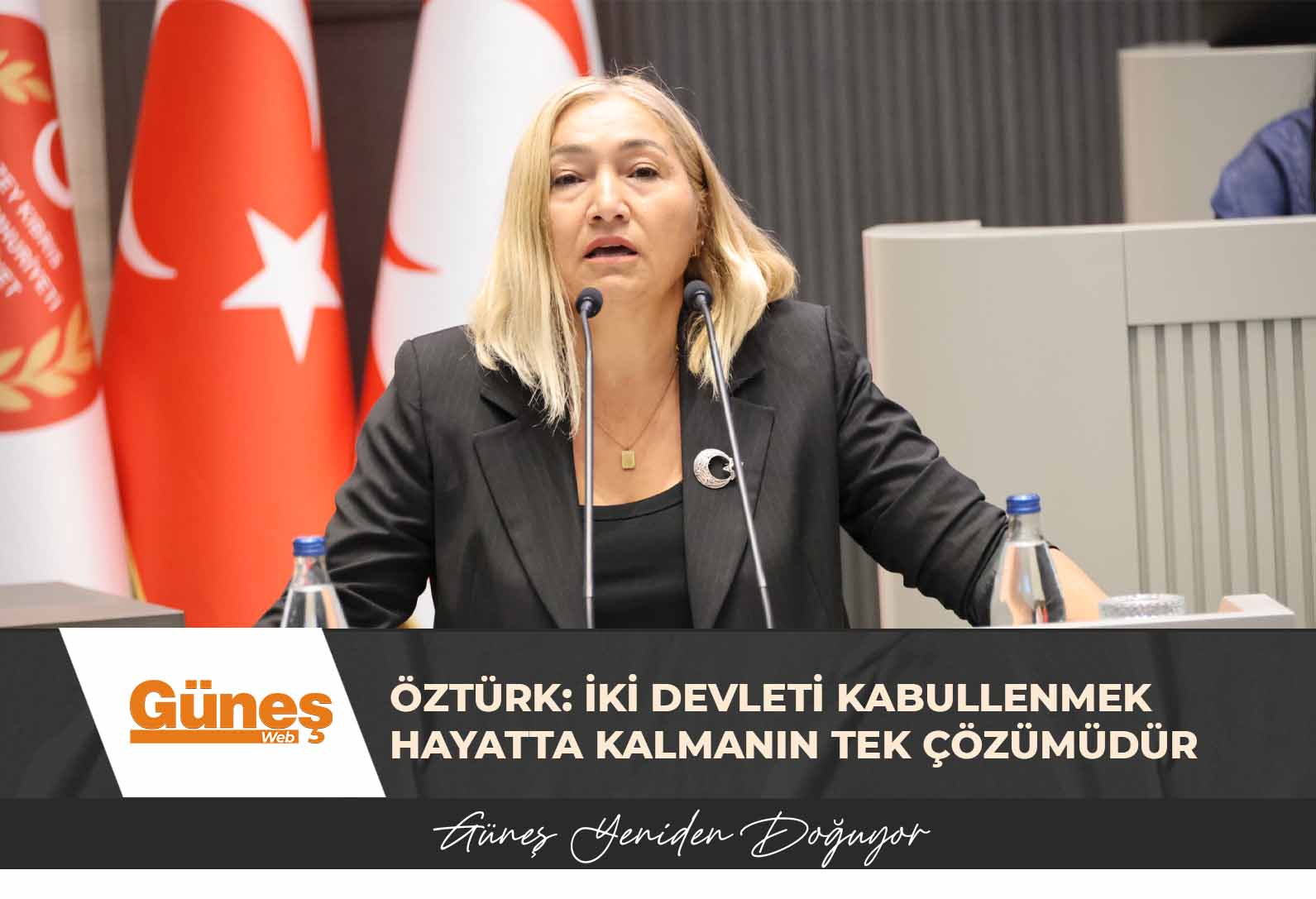 Öztürk: İki devleti kabullenmek hayatta kalmanın tek çözümüdür