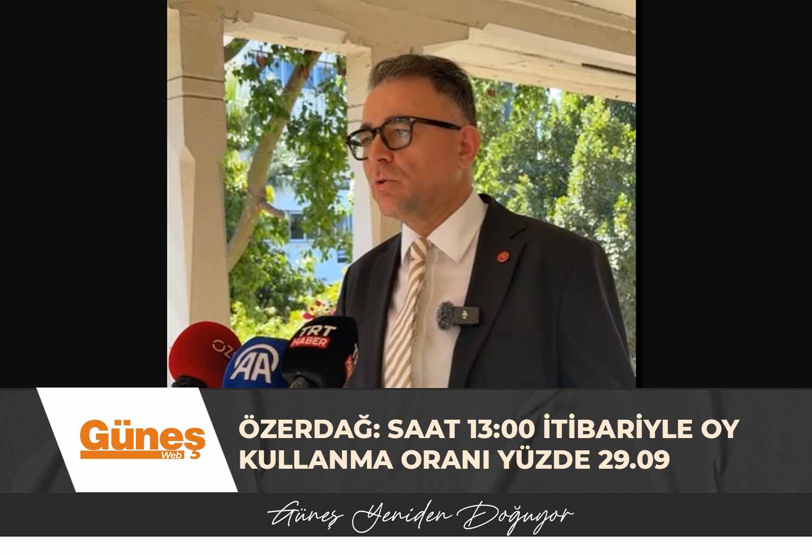 Özerdağ: Saat 13:00 itibariyle oy kullanma oranı yüzde 29.09