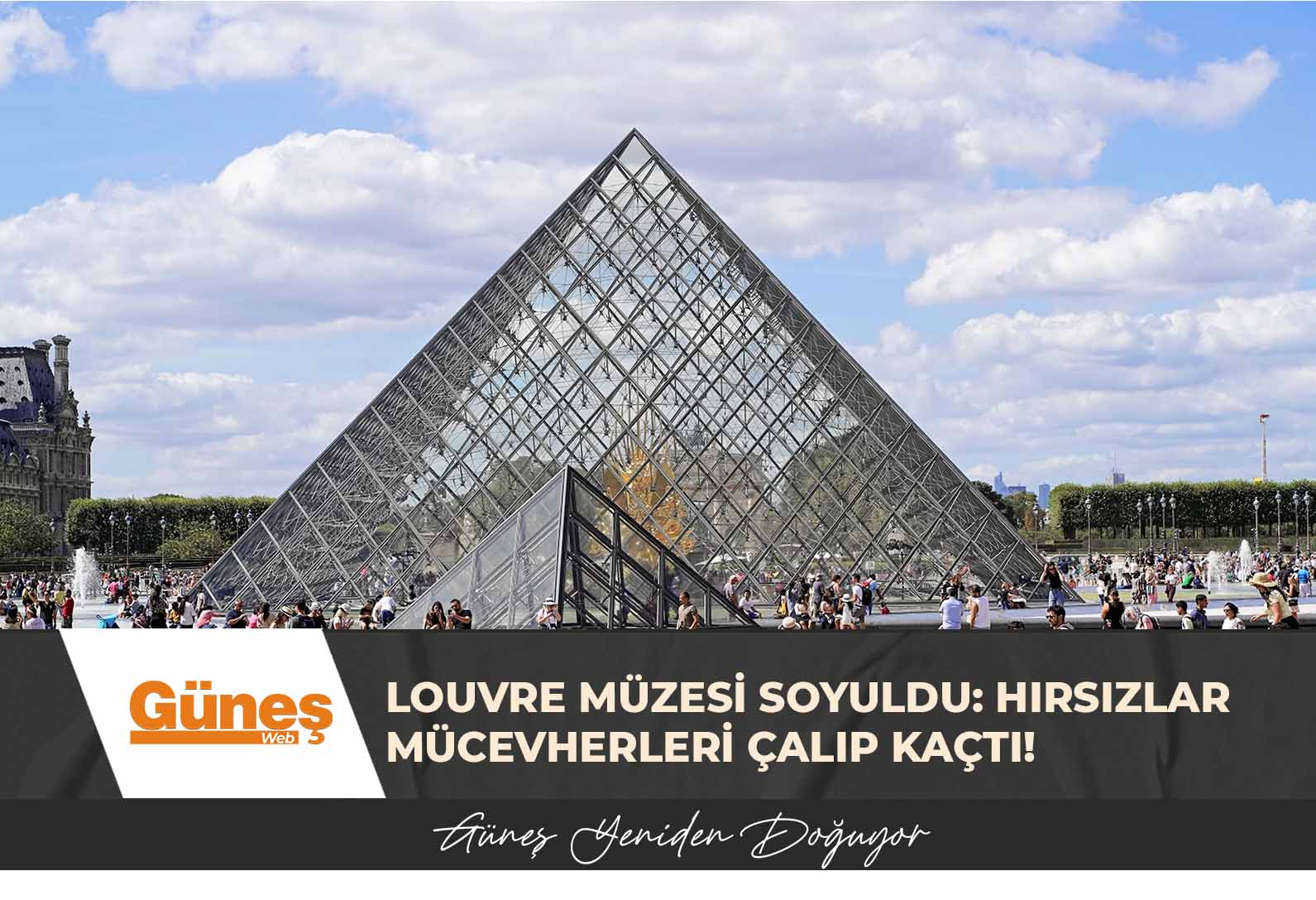 Louvre Müzesi soyuldu: Hırsızlar mücevherleri çalıp kaçtı