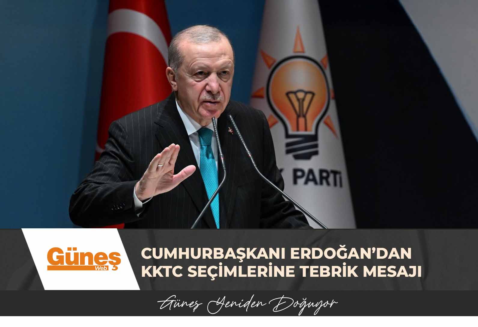 Cumhurbaşkanı Erdoğan’dan KKTC Seçimlerine Tebrik Mesajı