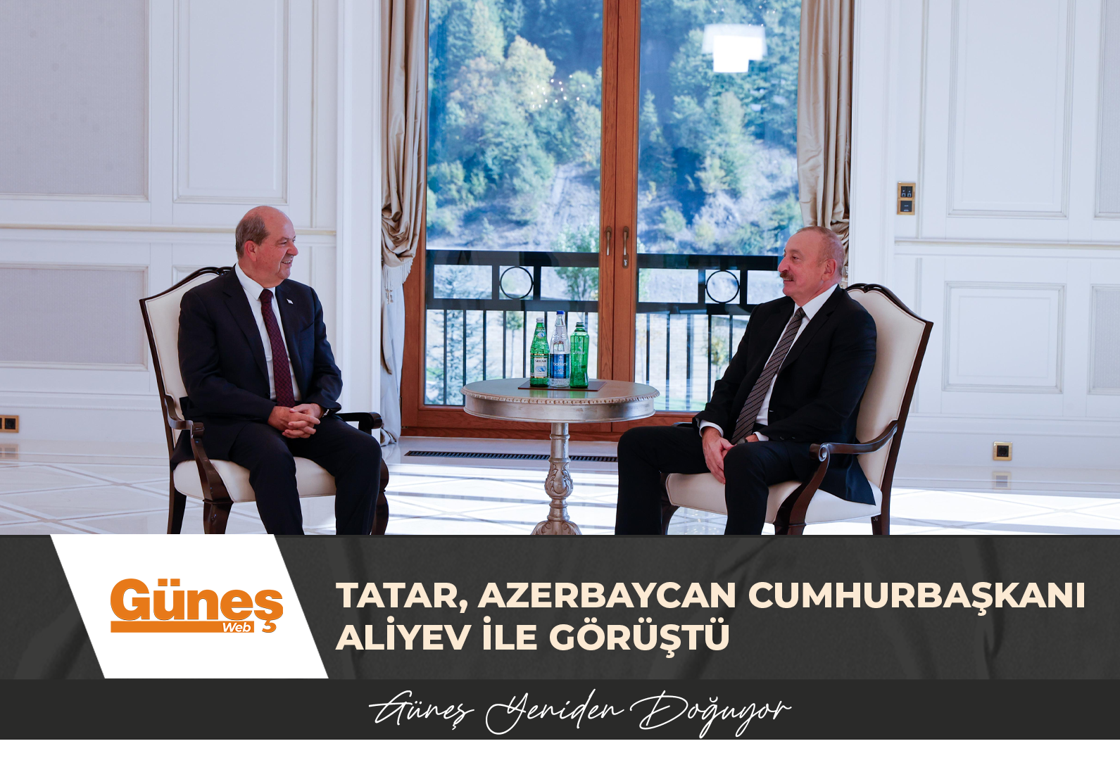 Tatar, Azerbaycan Cumhurbaşkanı Aliyev ile görüştü