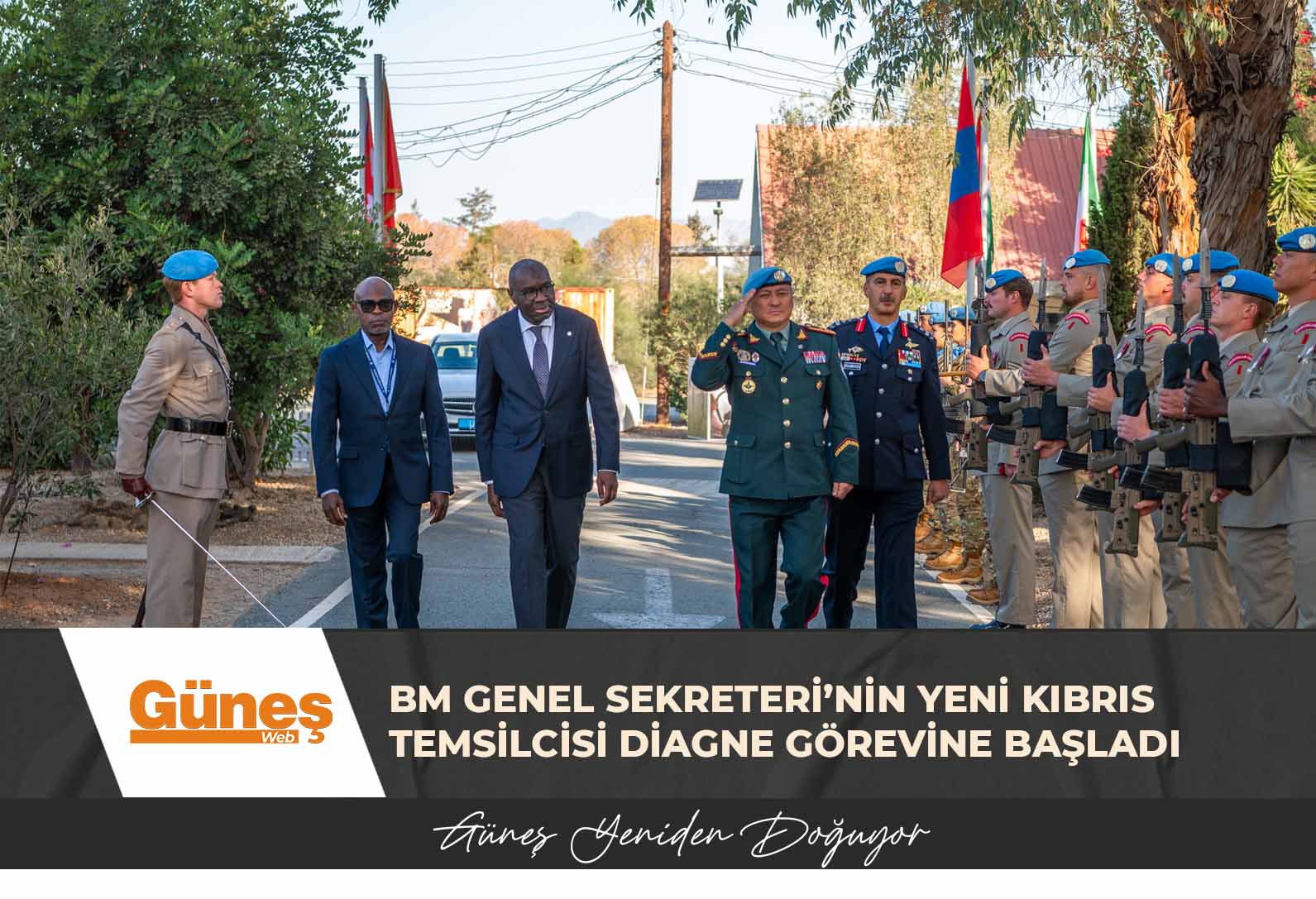 BM Genel Sekreteri’nin yeni Kıbrıs Temsilcisi Diagne görevine başladı