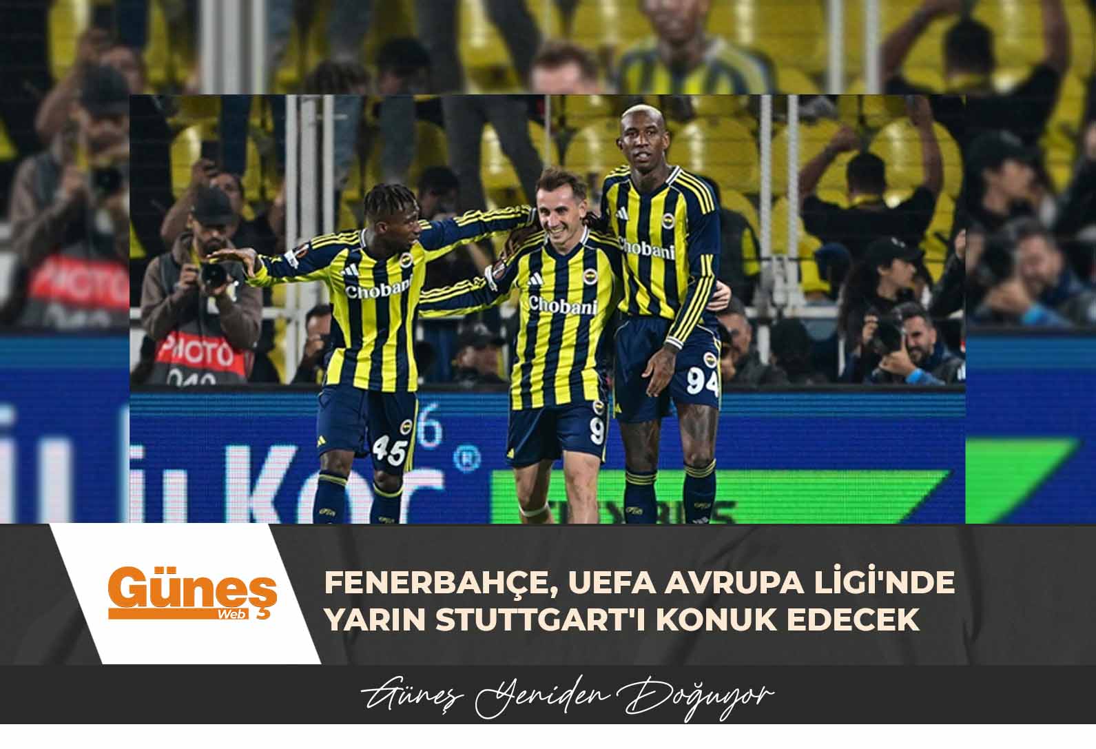 Fenerbahçe, UEFA Avrupa Ligi’nde yarın Stuttgart’ı konuk edecek
