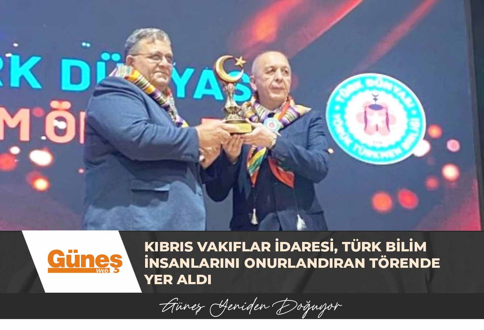 Kıbrıs Vakıflar İdaresi, Türk Bilim İnsanlarını onurlandıran törende yer aldı