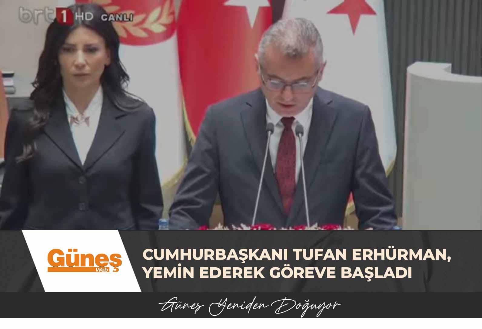 Cumhurbaşkanı Tufan Erhürman, yemin ederek göreve başladı