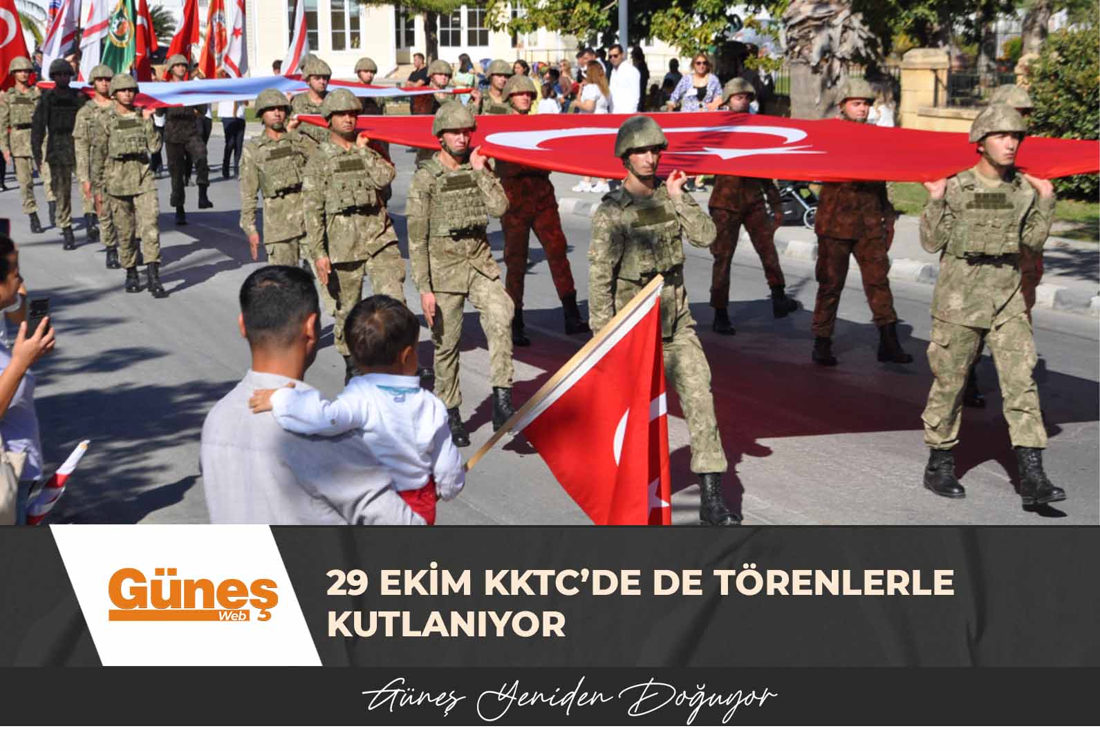 29 Ekim KKTC’de de törenlerle kutlanıyor