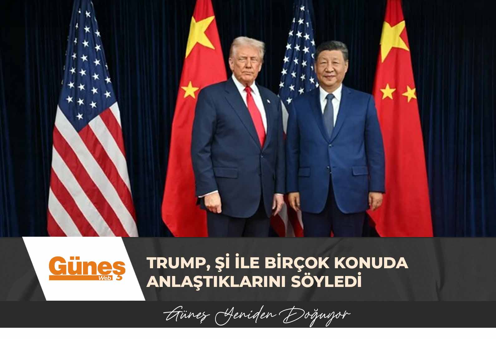 ABD Başkanı Trump, Çin Devlet Başkanı Şi ile birçok konuda anlaştıklarını söyledi