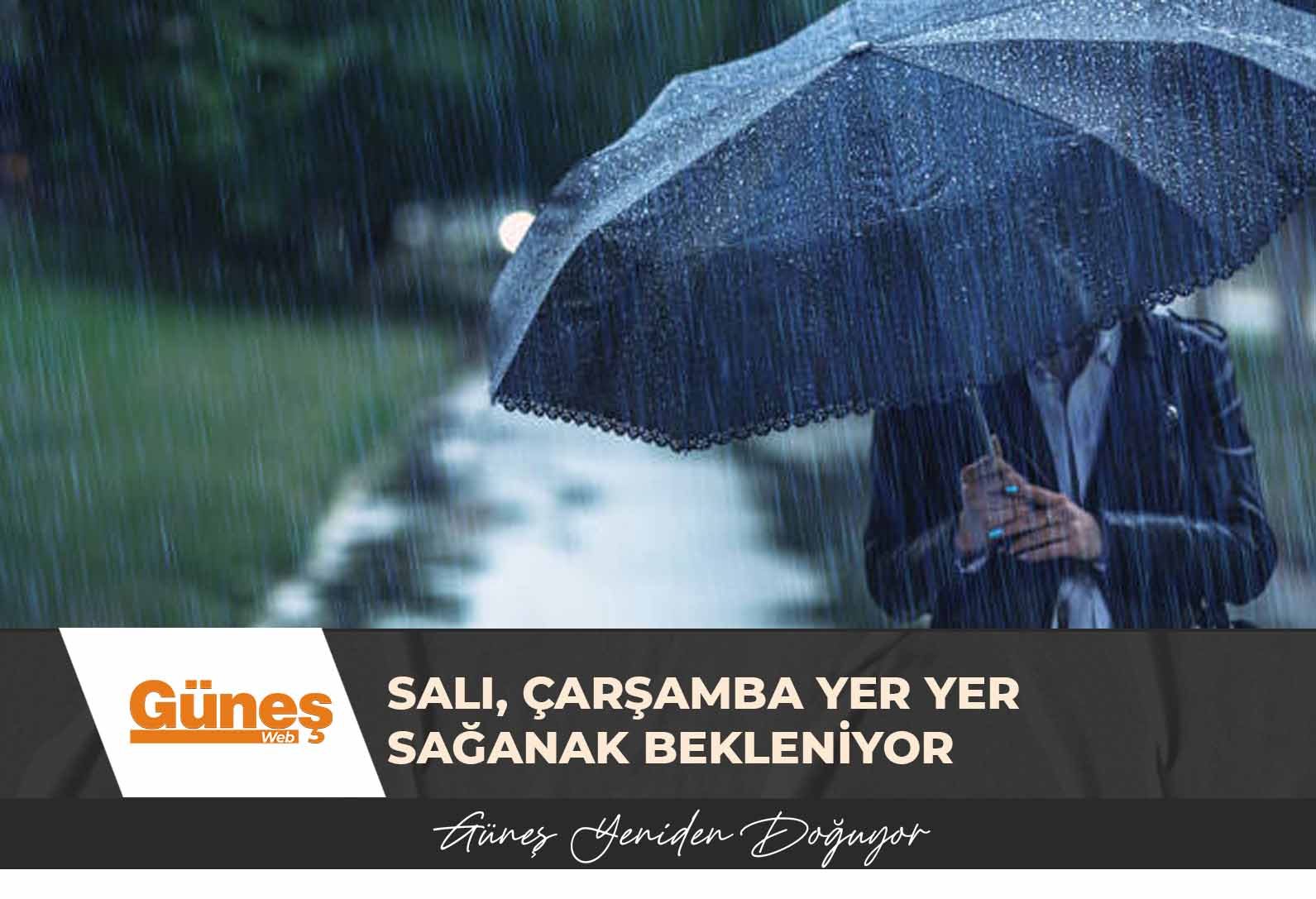 Salı, çarşamba yer yer sağanak bekleniyor